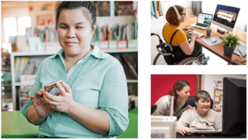 Image depicting various users who have individual needs when accessing websites
